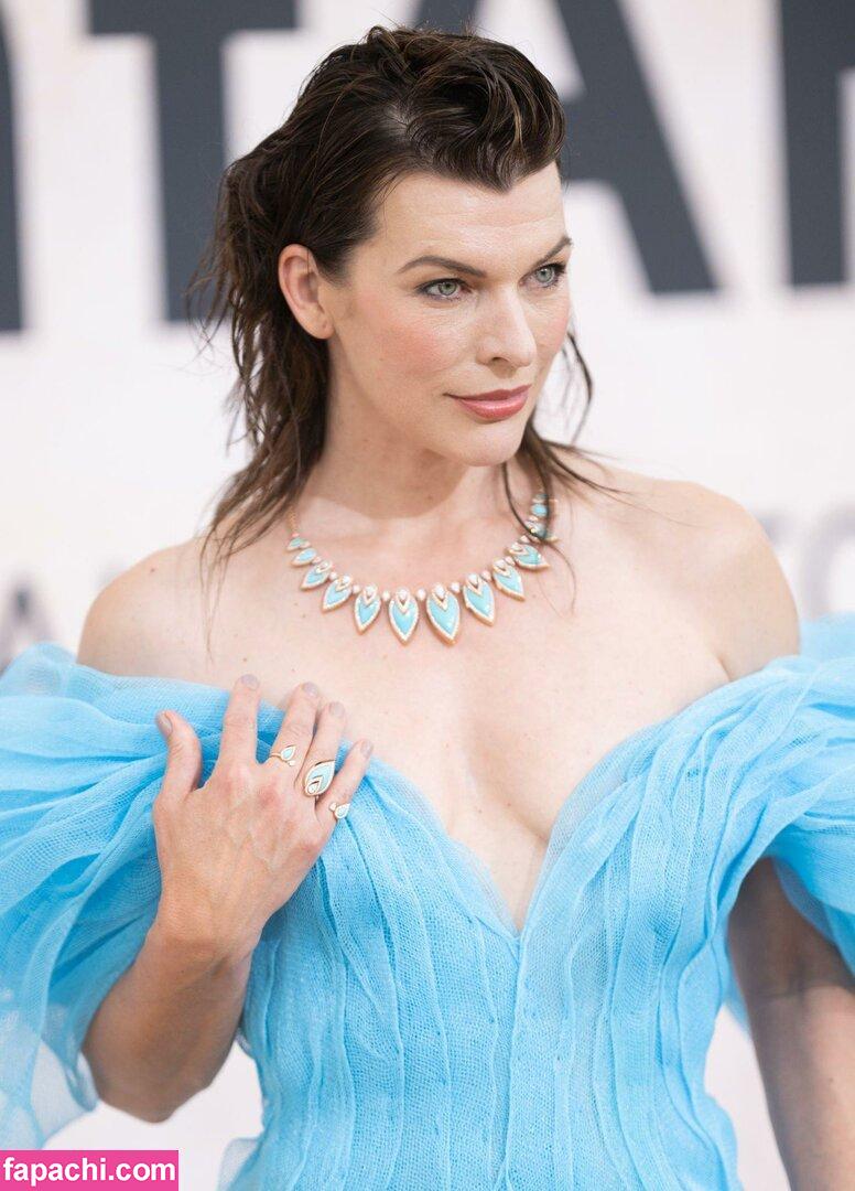 Milla Jovovich Millajovovich Leaked Nude Photo From Onlyfans