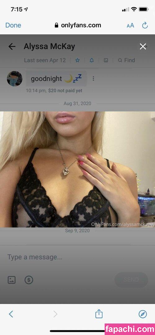 Alyssa Mckay / alyssamckayyy leaked nude photo #0023 from OnlyFans/Patreon