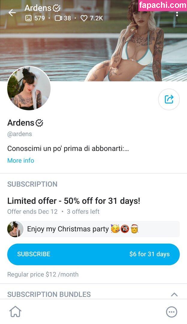 Ardens / Elena Barile / sonoardens leaked nude photo #0009 from OnlyFans/Patreon