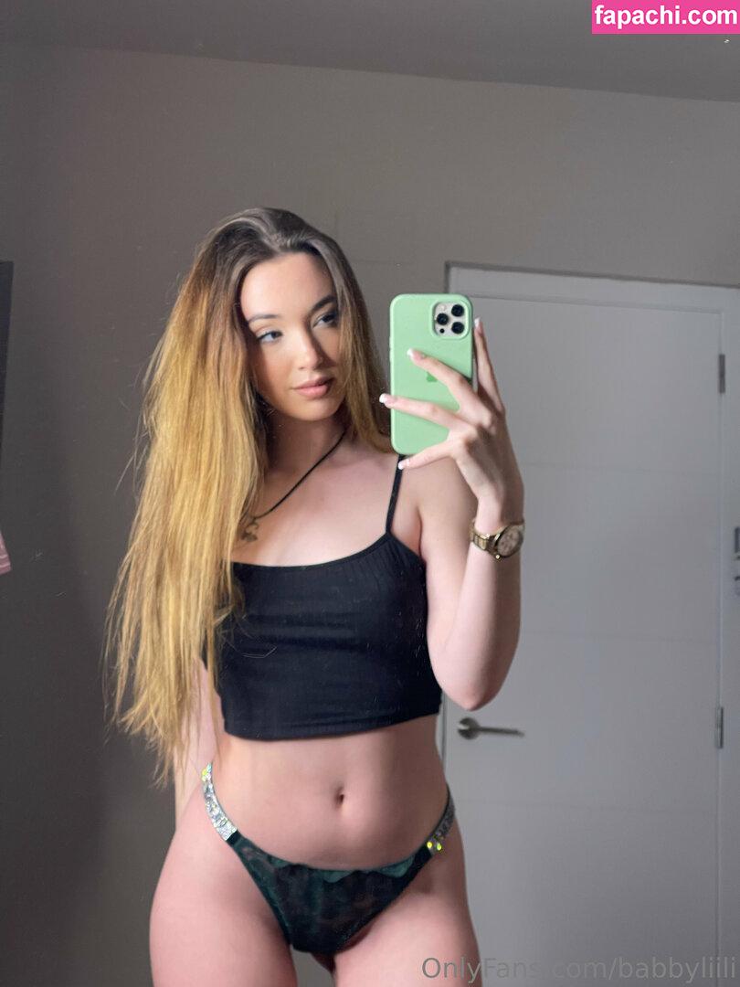 babbyliili / itsbabbylili leaked nude photo #0123 from OnlyFans/Patreon