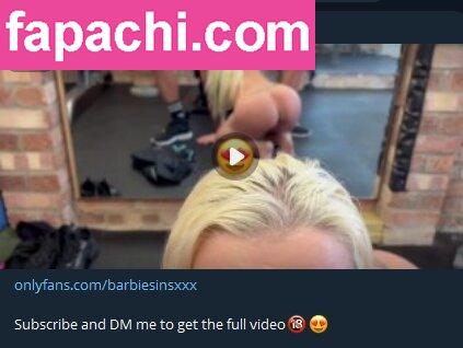 Barbie Sins / barbie_sins / barbiesinsxxx leaked nude photo #0001 from OnlyFans/Patreon