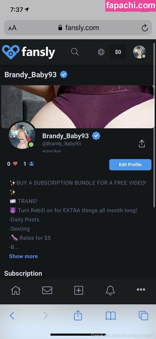 Brandy_baby93 leaked nude photo #0064 from OnlyFans/Patreon