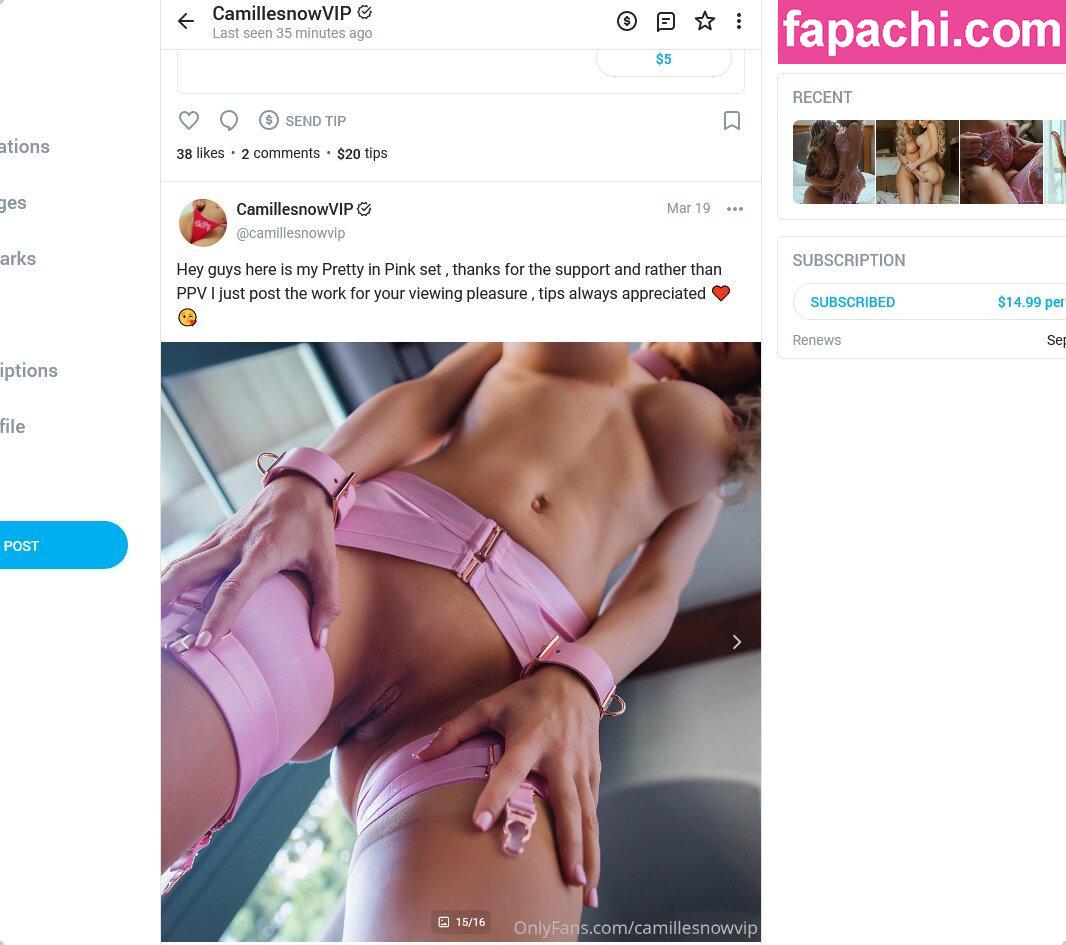 CamillesnowVIP / camillesnowhuh leaked nude photo #0006 from OnlyFans/Patreon