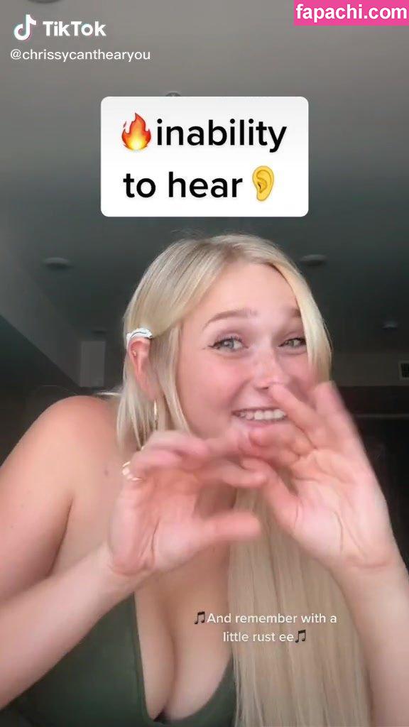 chrissycanthearyou leaked nude photo #0028 from OnlyFans/Patreon