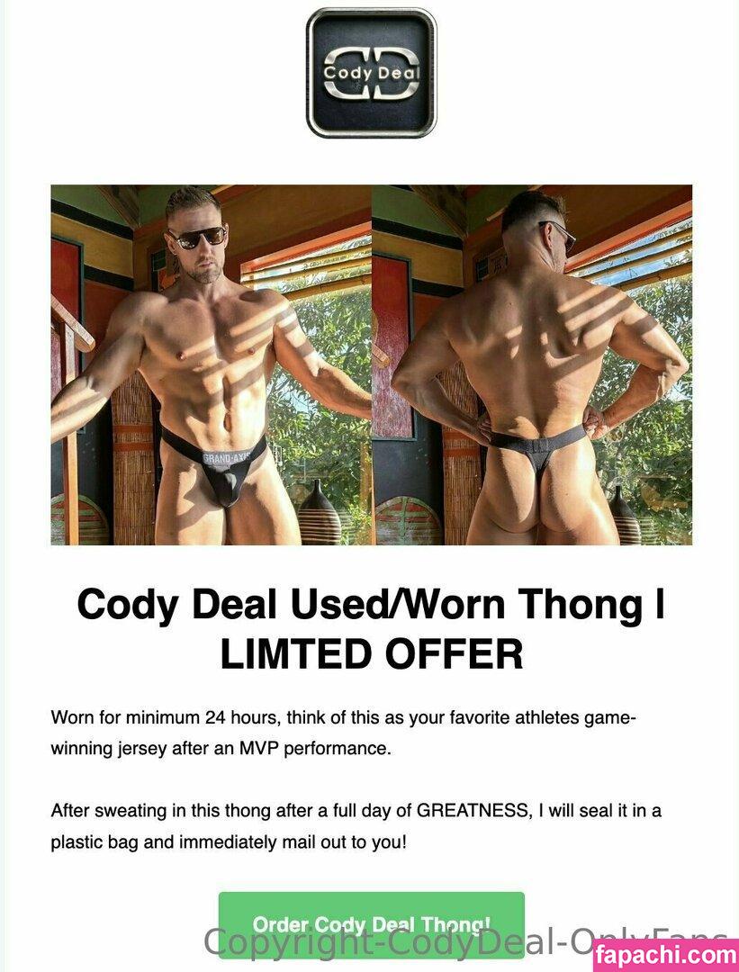 codydealfree / codydeal64 leaked nude photo #0056 from OnlyFans/Patreon