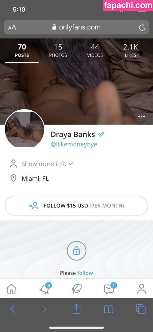 Draya Banks / ilikemoneybye / thedrayabanks___ leaked nude photo #0007 from OnlyFans/Patreon