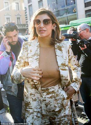 Elisabetta Canalis leaked media #0128