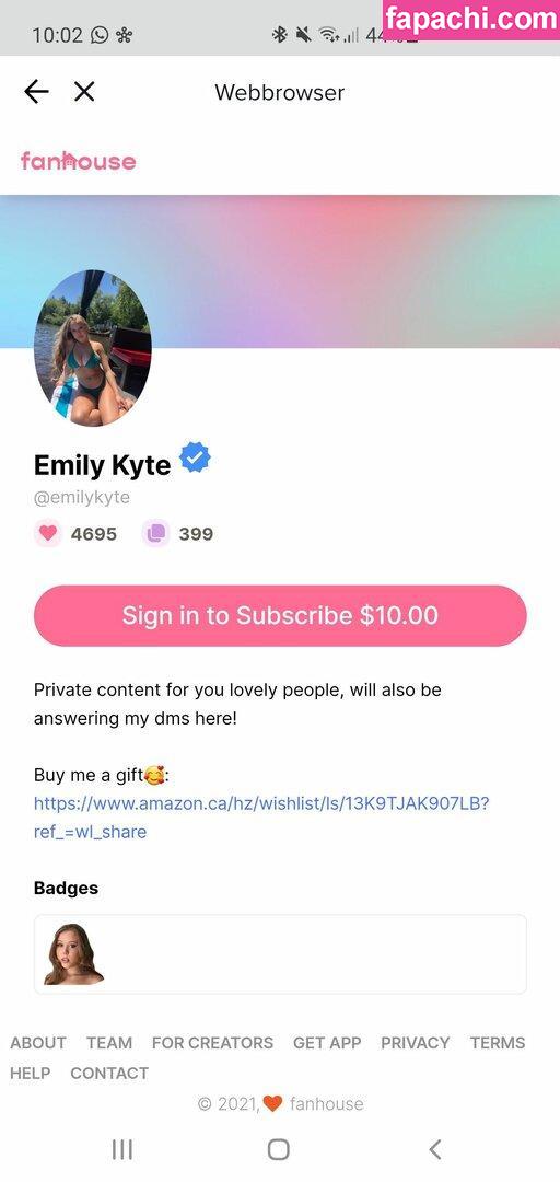 Emily Kyte / emily_kyte leaked nude photo #0271 from OnlyFans/Patreon