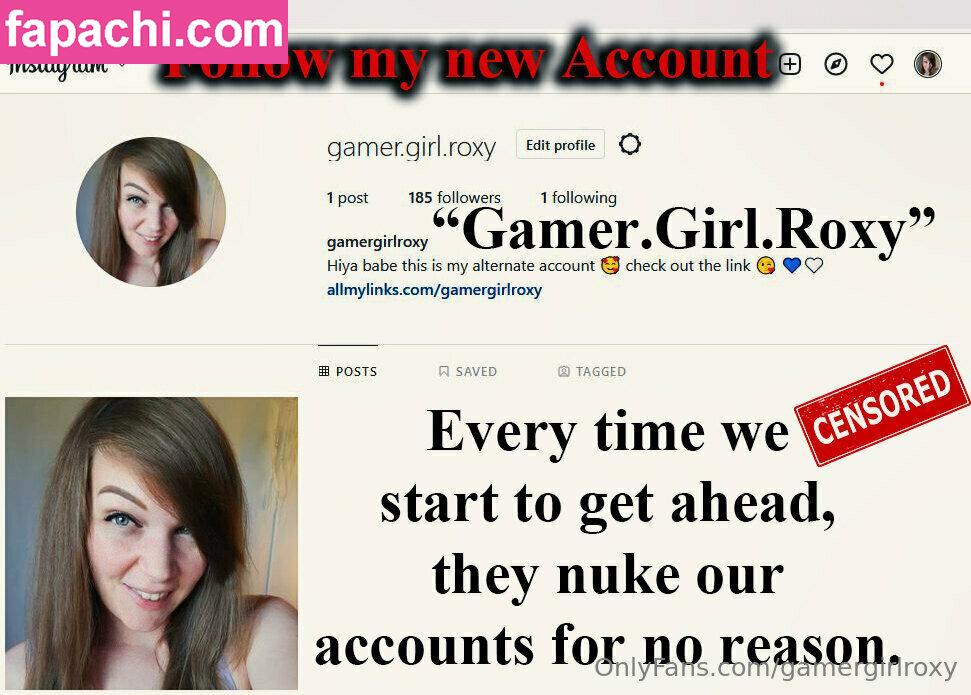 gamergirlroxy leaked nude photo #0001 from OnlyFans/Patreon