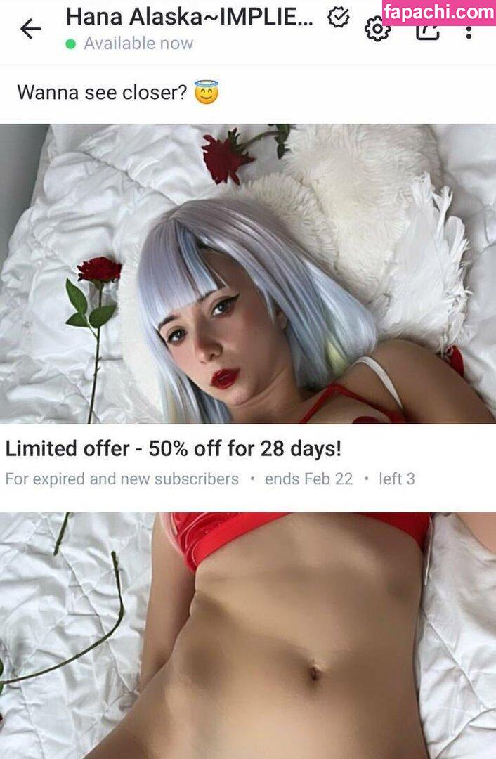 Hana Alaska / alaskahana / hana_alaska / hanaalaska leaked nude photo #0031 from OnlyFans/Patreon