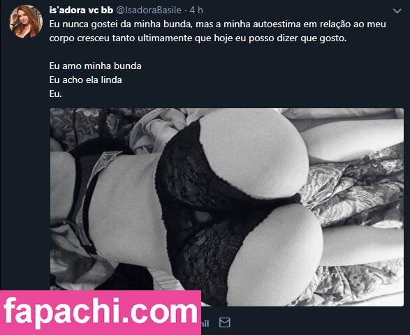 Isadora Basile / IsadoraBasile leaked nude photo #0014 from OnlyFans/Patreon