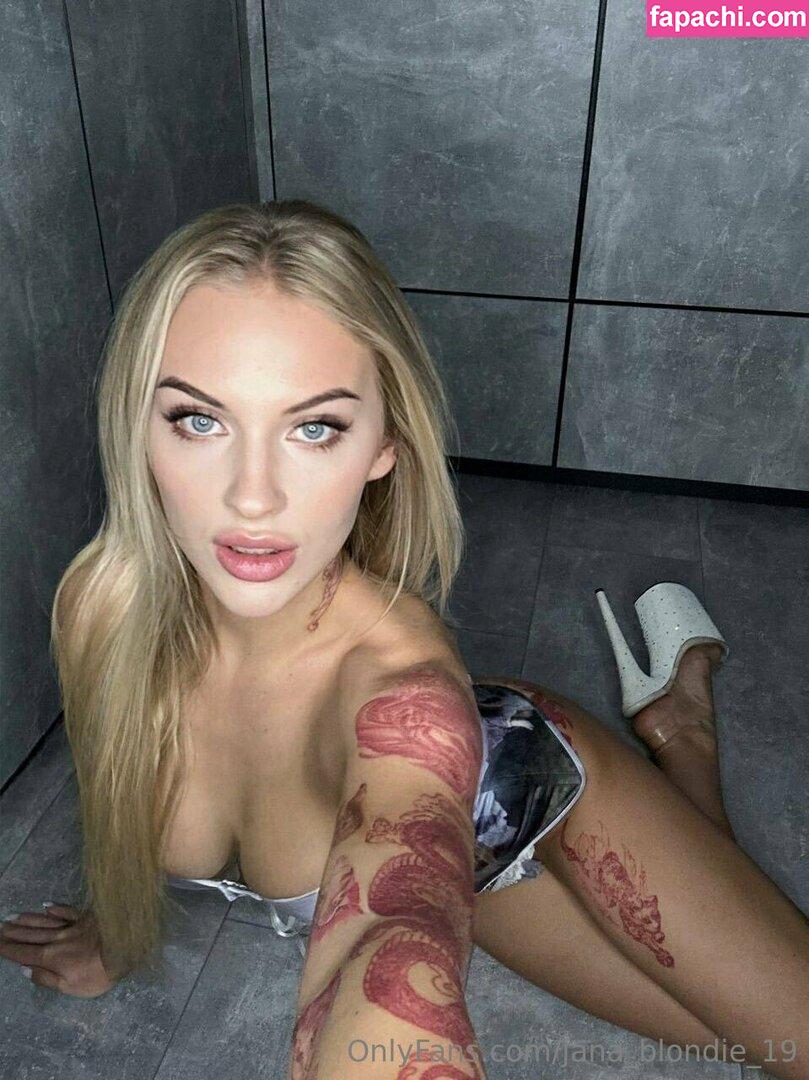 jana_blondie_19 / Jana Blondie / jana_blondie leaked nude photo #0061 from OnlyFans/Patreon