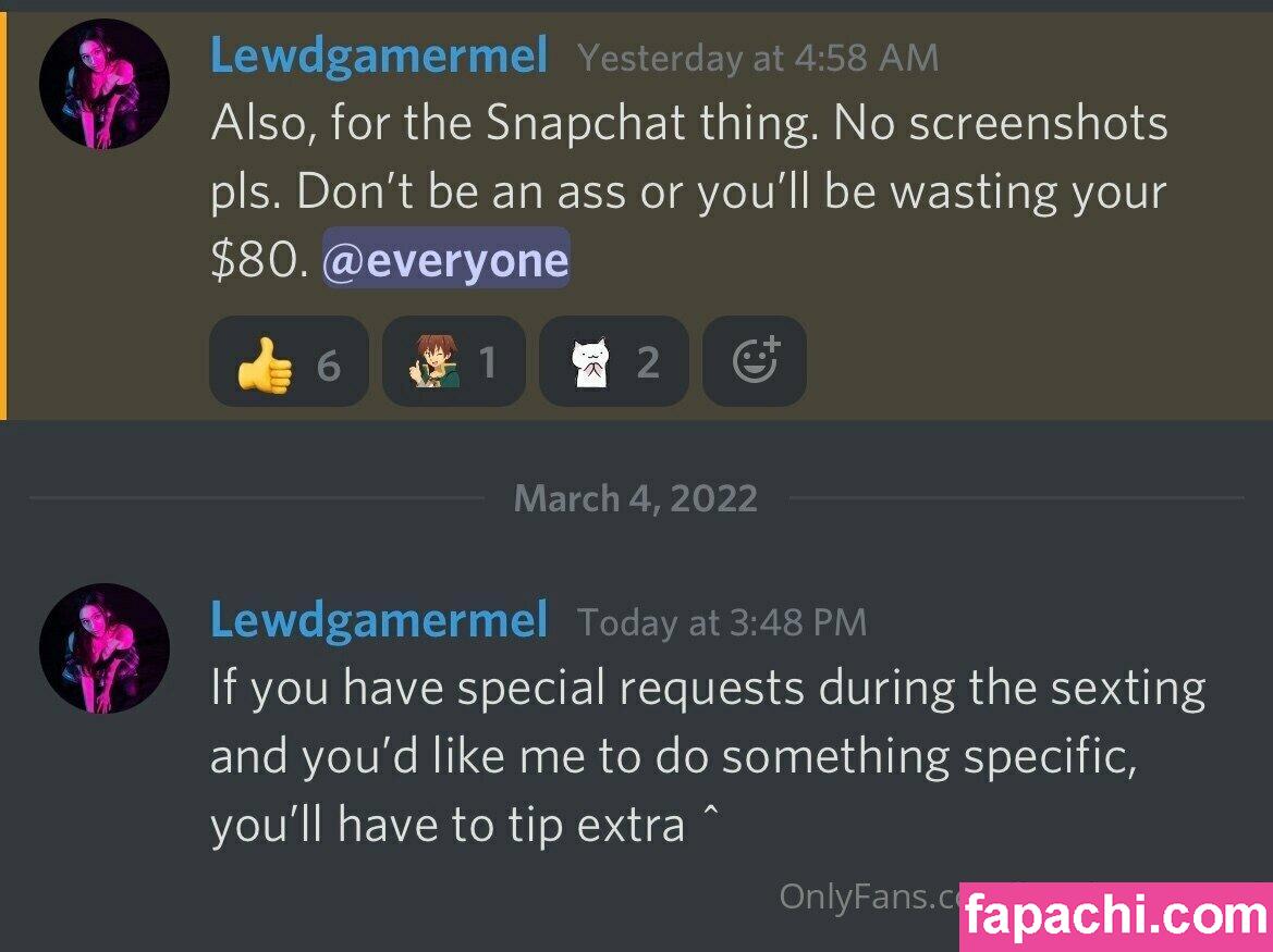 lewdgamermel leaked nude photo #0108 from OnlyFans/Patreon