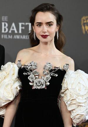 Lily Collins leaked media #0409