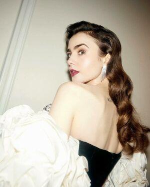 Lily Collins leaked media #0412