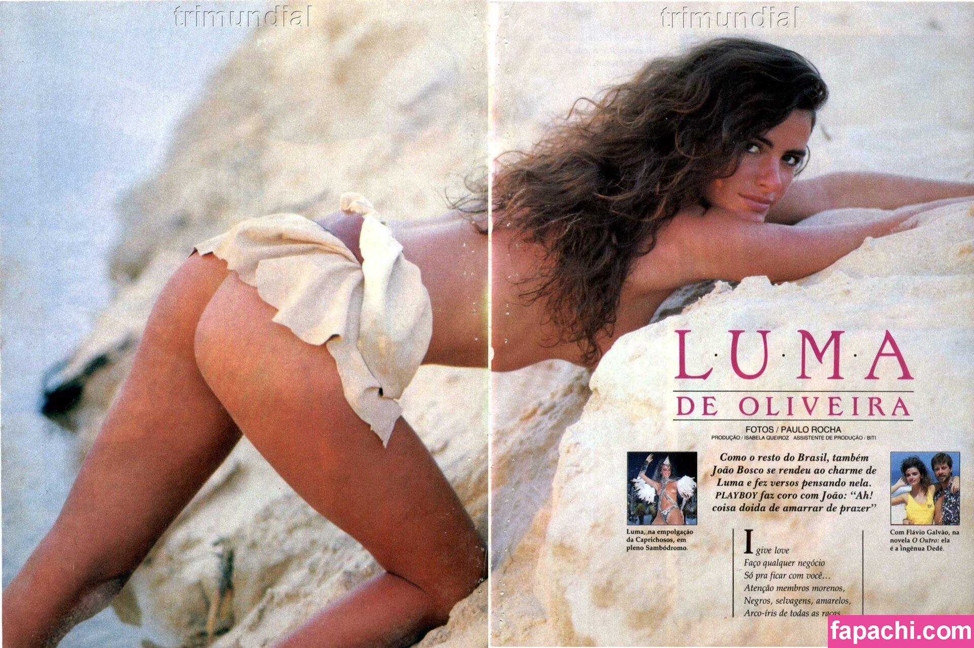 Luma de oliveira nude