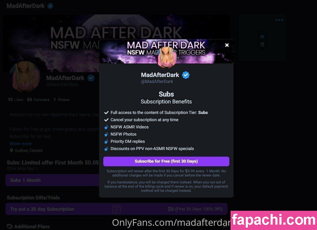madafterdark_madasmrtriggers / madasmrtriggers leaked nude photo #0061 from OnlyFans/Patreon
