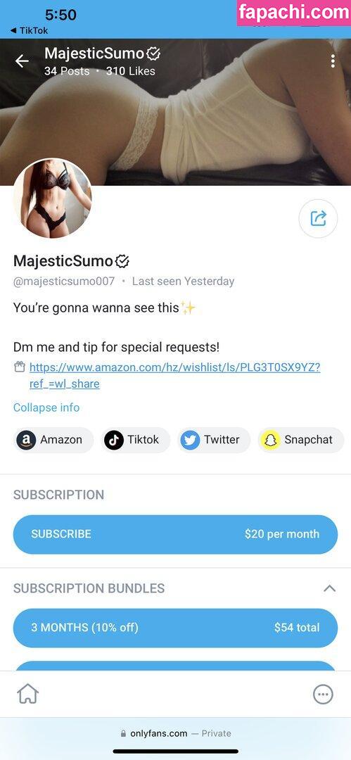 majesticsumo007 / majes_tic007 leaked nude photo #0003 from OnlyFans/Patreon