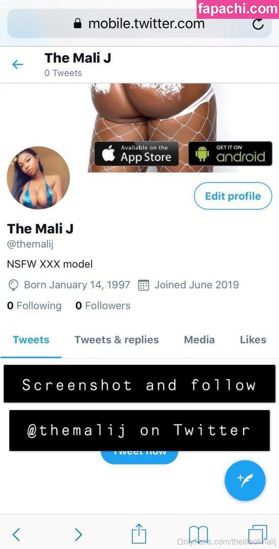 MaliJ leaked nude photo #0002 from OnlyFans/Patreon