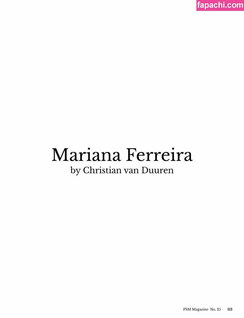 Mariana Ferreira / mariana_sousaferreira / marianaferreira / marianaferreira0 leaked nude photo #0042 from OnlyFans/Patreon