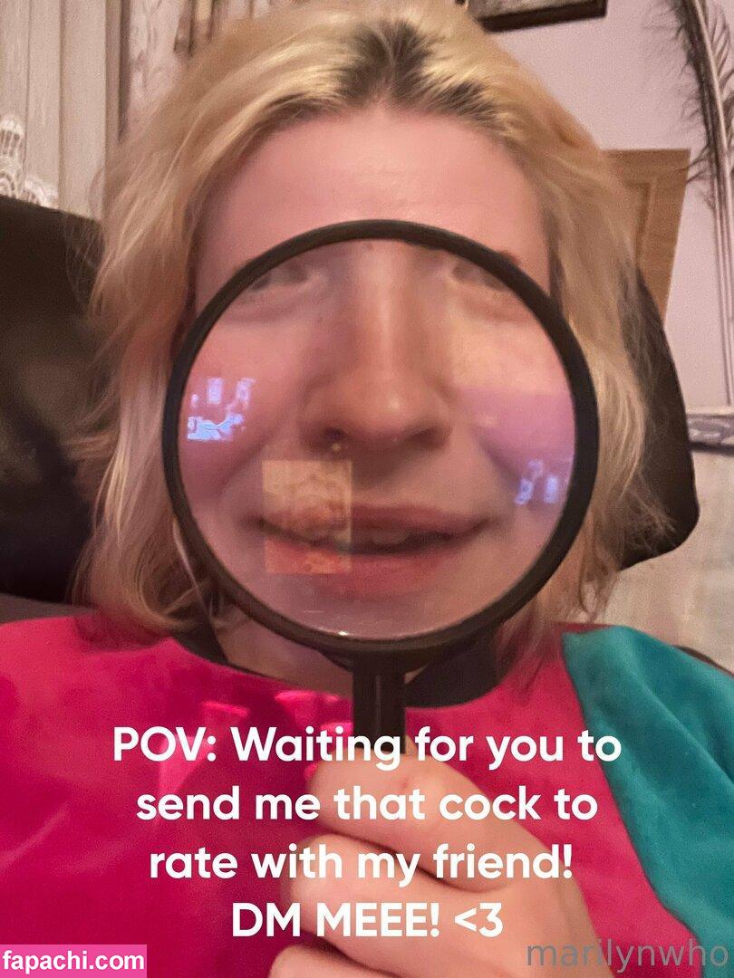 marilynwhoo / Mariylnwho / mmarilynwhoooo leaked nude photo #0322 from OnlyFans/Patreon