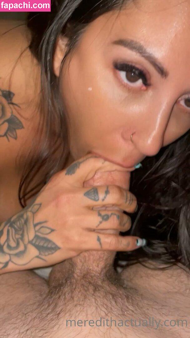Meredith Jacqueline / actuallymeredith / thebadmeredith / themeredith leaked nude photo #0099 from OnlyFans/Patreon