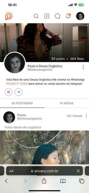 Paula A Deusa Orgástica leaked media #0010