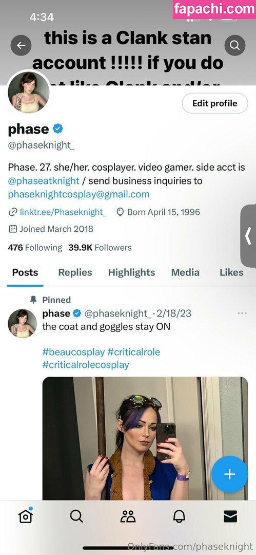 Phaseknight / cosplayer / lewds / phaseknight_ leaked nude photo #0257 from OnlyFans/Patreon