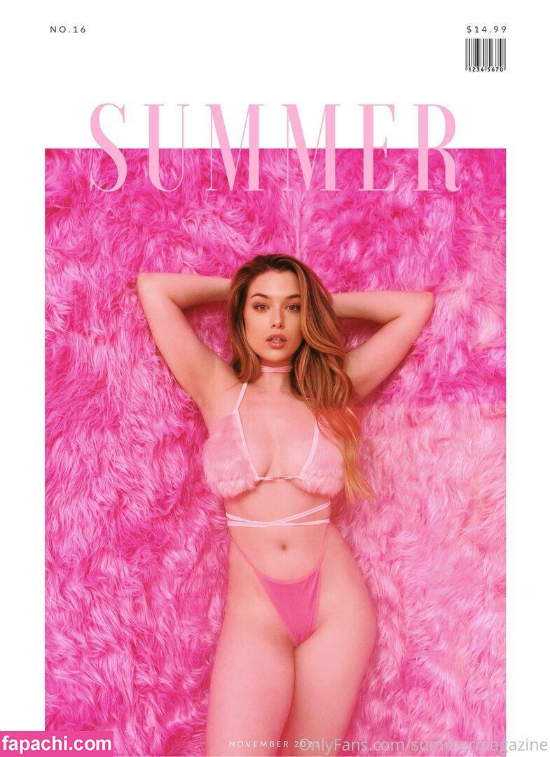 summermagazine / heysummermagazine leaked nude photo #0011 from OnlyFans/Patreon