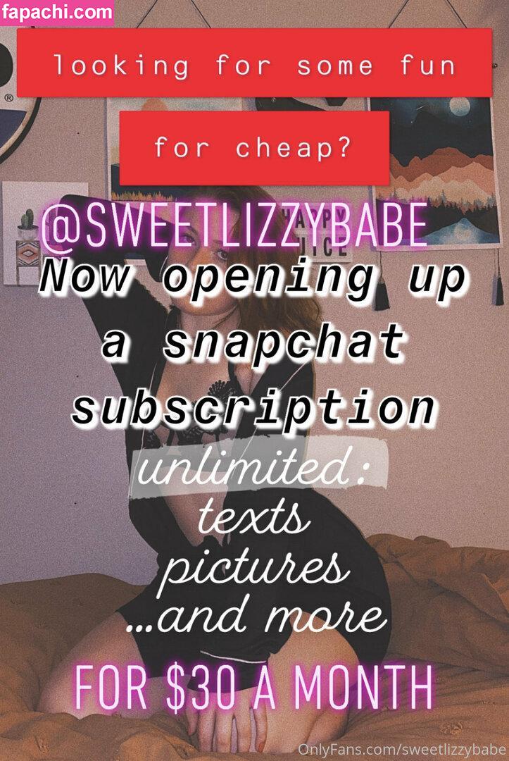 sweetlizzybabe leaked nude photo #0016 from OnlyFans/Patreon
