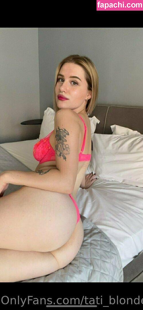 tati_blonde / tati_blondii leaked nude photo #0018 from OnlyFans/Patreon