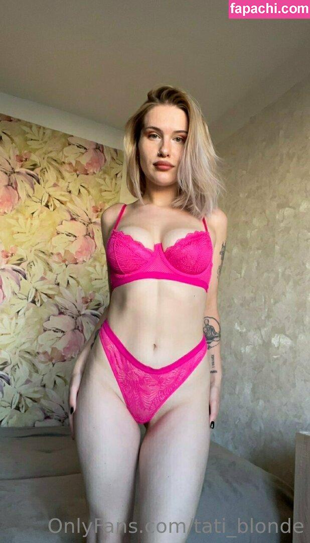 tati_blonde / tati_blondii leaked nude photo #0030 from OnlyFans/Patreon