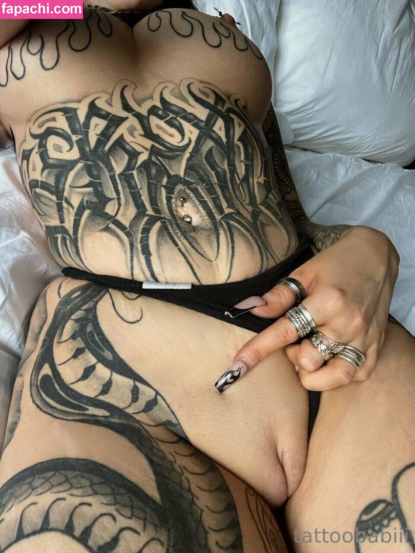 tattoobabiii / tattoo.babiii / tattoobabiiii leaked nude photo #0062 from OnlyFans/Patreon