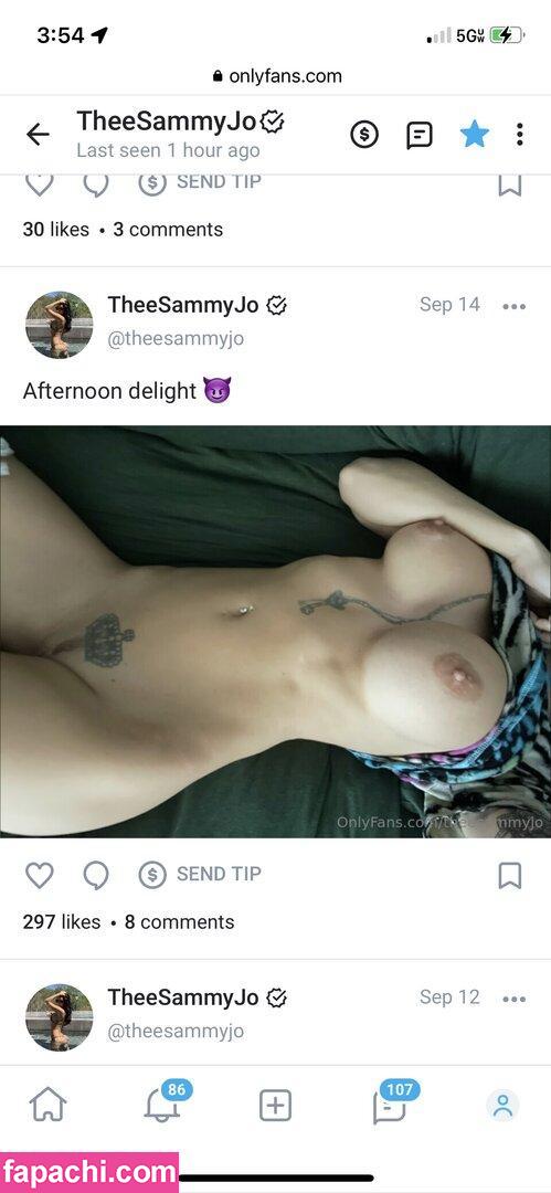 TheeSammyjo leaked nude photo #0003 from OnlyFans/Patreon