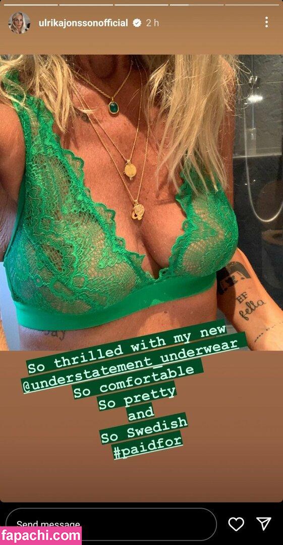Ulrika Jonsson / ulrikajonssonofficial leaked nude photo #0045 from OnlyFans/Patreon