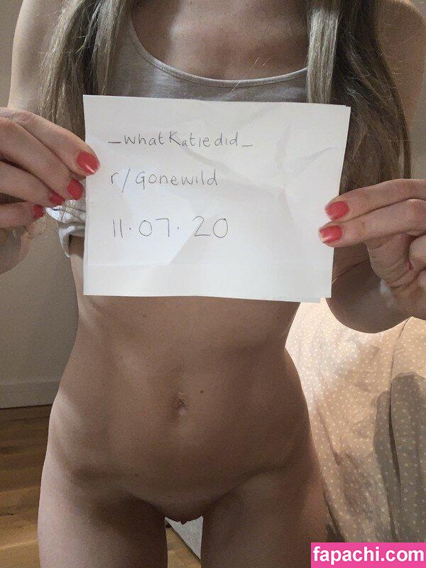 _whatKatiedid_ / whatkatiediduk leaked nude photo #0004 from OnlyFans/Patreon