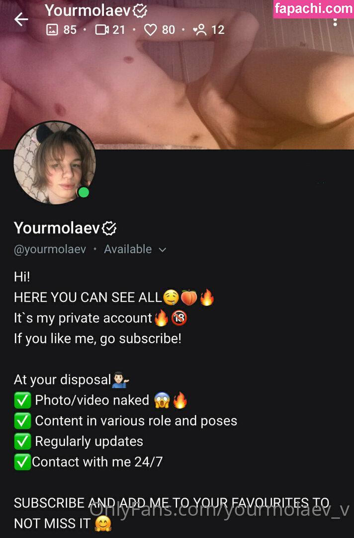 yourmolaev_v / yourmamasfav leaked nude photo #0006 from OnlyFans/Patreon